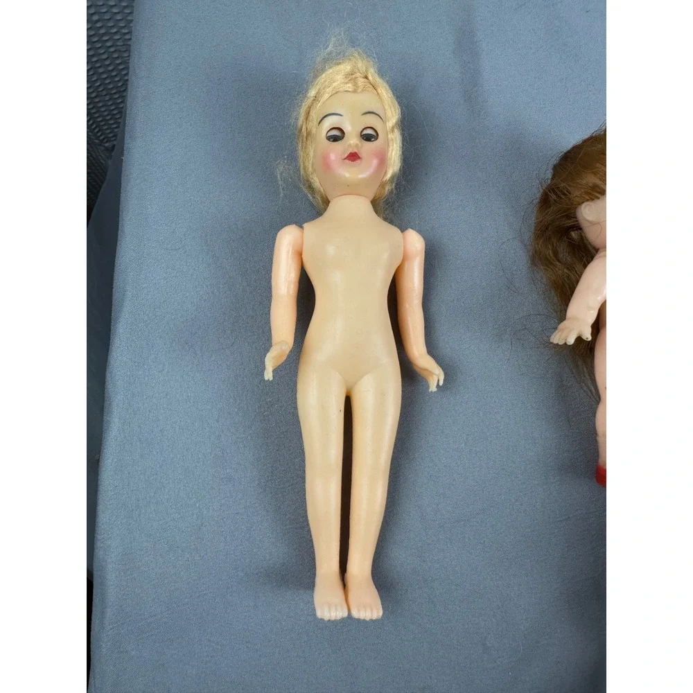 Vintage Doll Lot of 4 Mixed Size Dolls‎ TLC/Repair Display Crafts